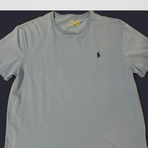 Polo Ralph Lauren Tops - Polo by Ralph Lauren Grey Blue Short Sleeve Tee